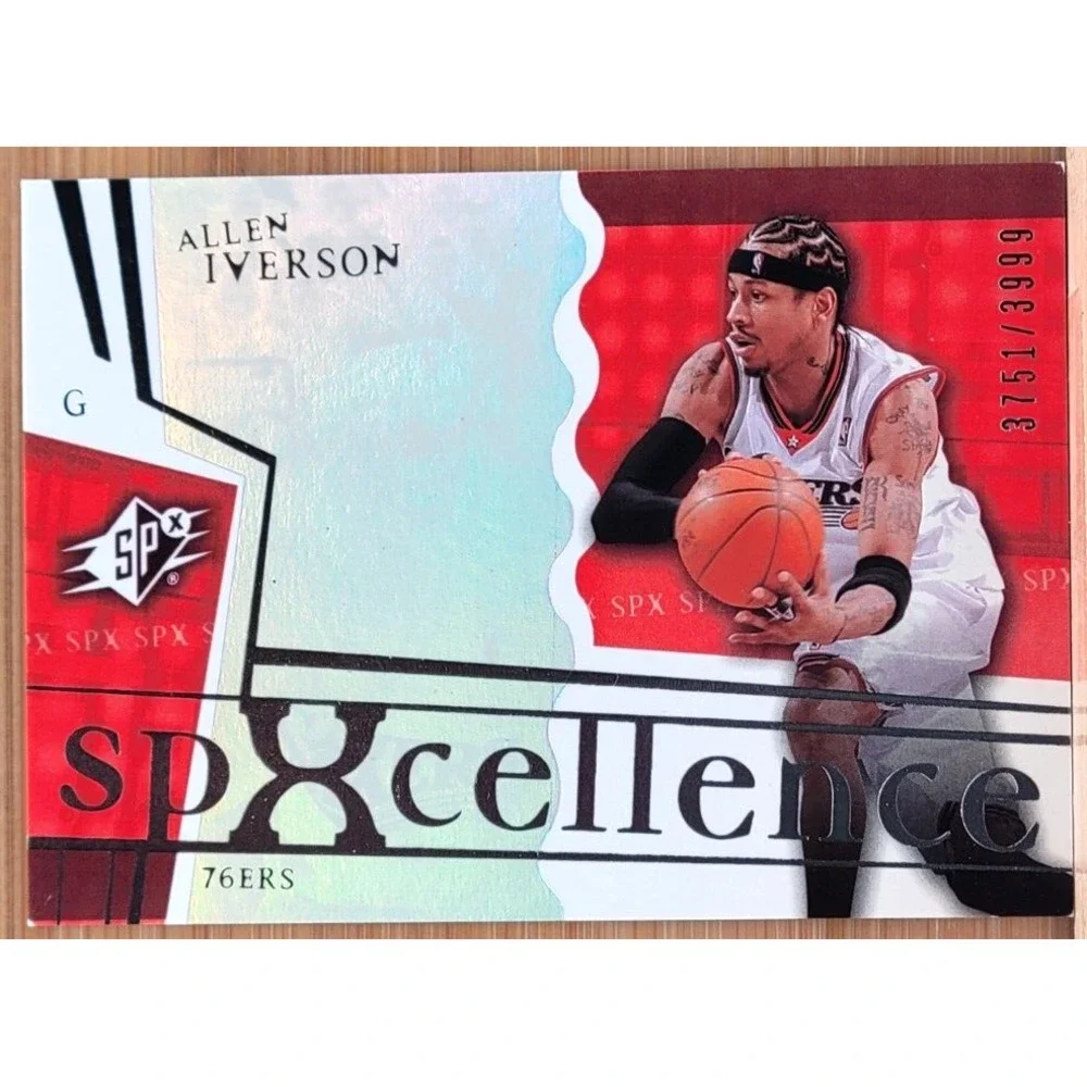 2003-04 SPX ALLEN IVERSON‎ SPXCELLENCE #D/3999 76ERS